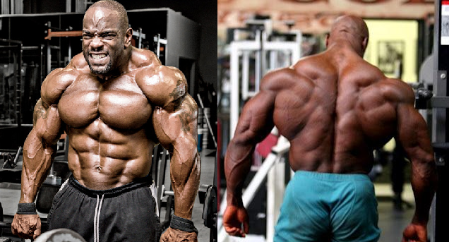 trap workout with dumbbells