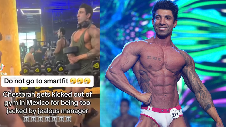 chestbrah kicked out of gym