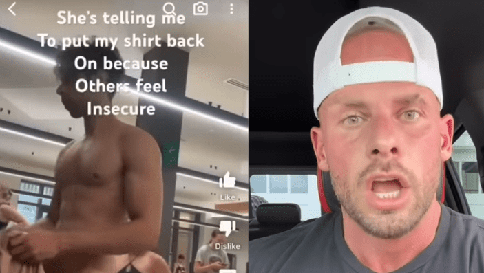 joey swoll roasts lifter who put his shirt on