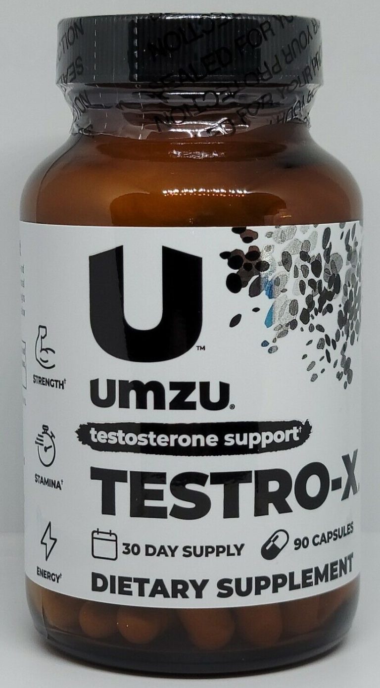 Umzu TestroX Review Testosterone Support Supplement