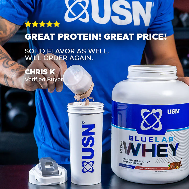 USN BlueLab 100% Whey Review