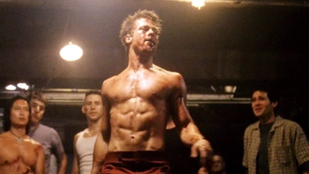 brad pitt fight club workout routine and diet