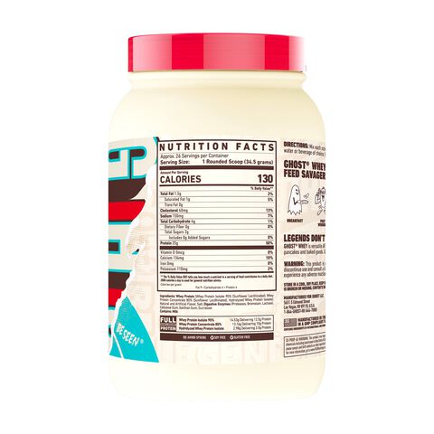 ghost whey protein ingredients and their benefits