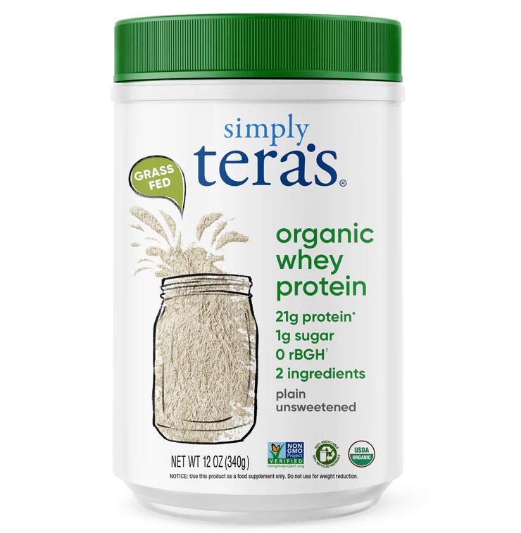 simply tera's organic whey protein review