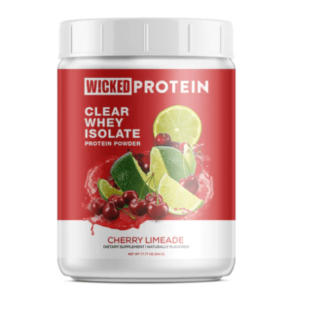 wicked clear whey isolate protein powder review