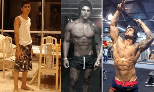 zyzz before after steroids