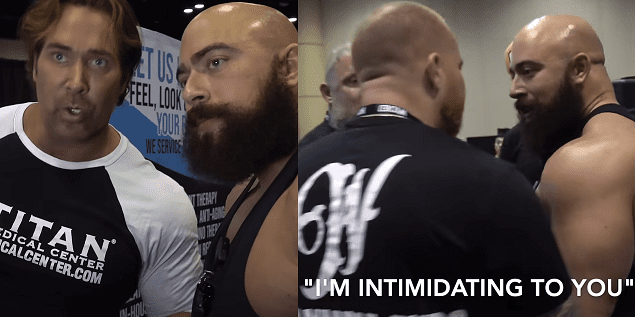 angry bodybuilders