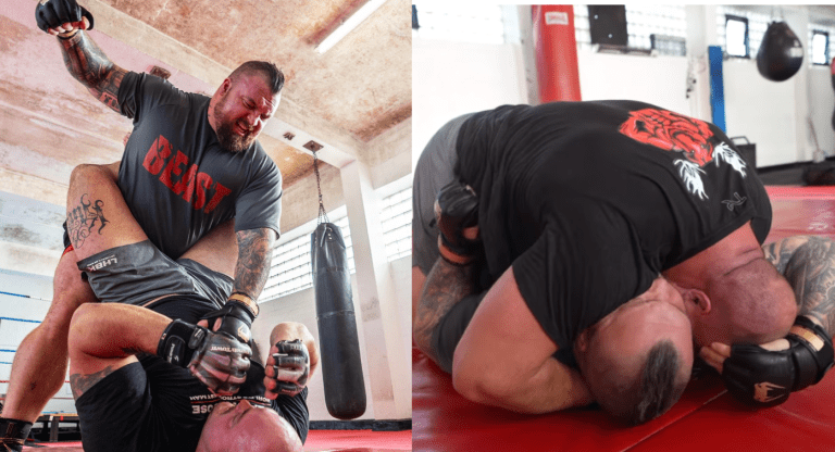 eddie hall vs mitchell hooper