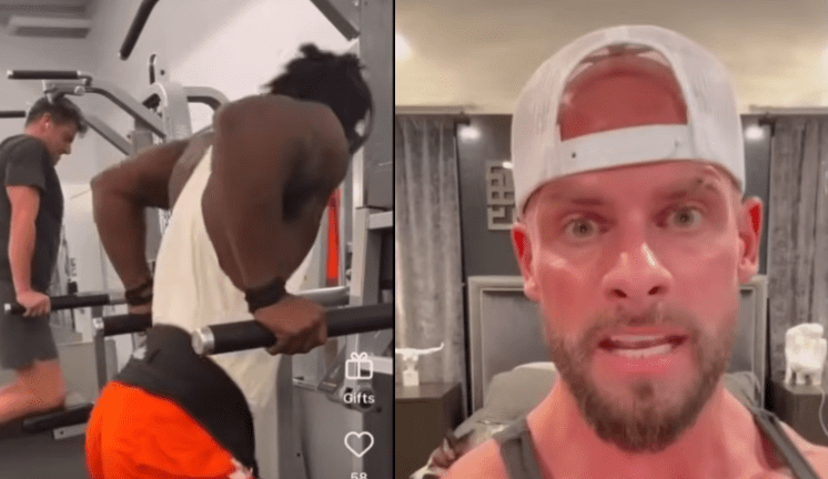 joey swoll responds to gym dip bully